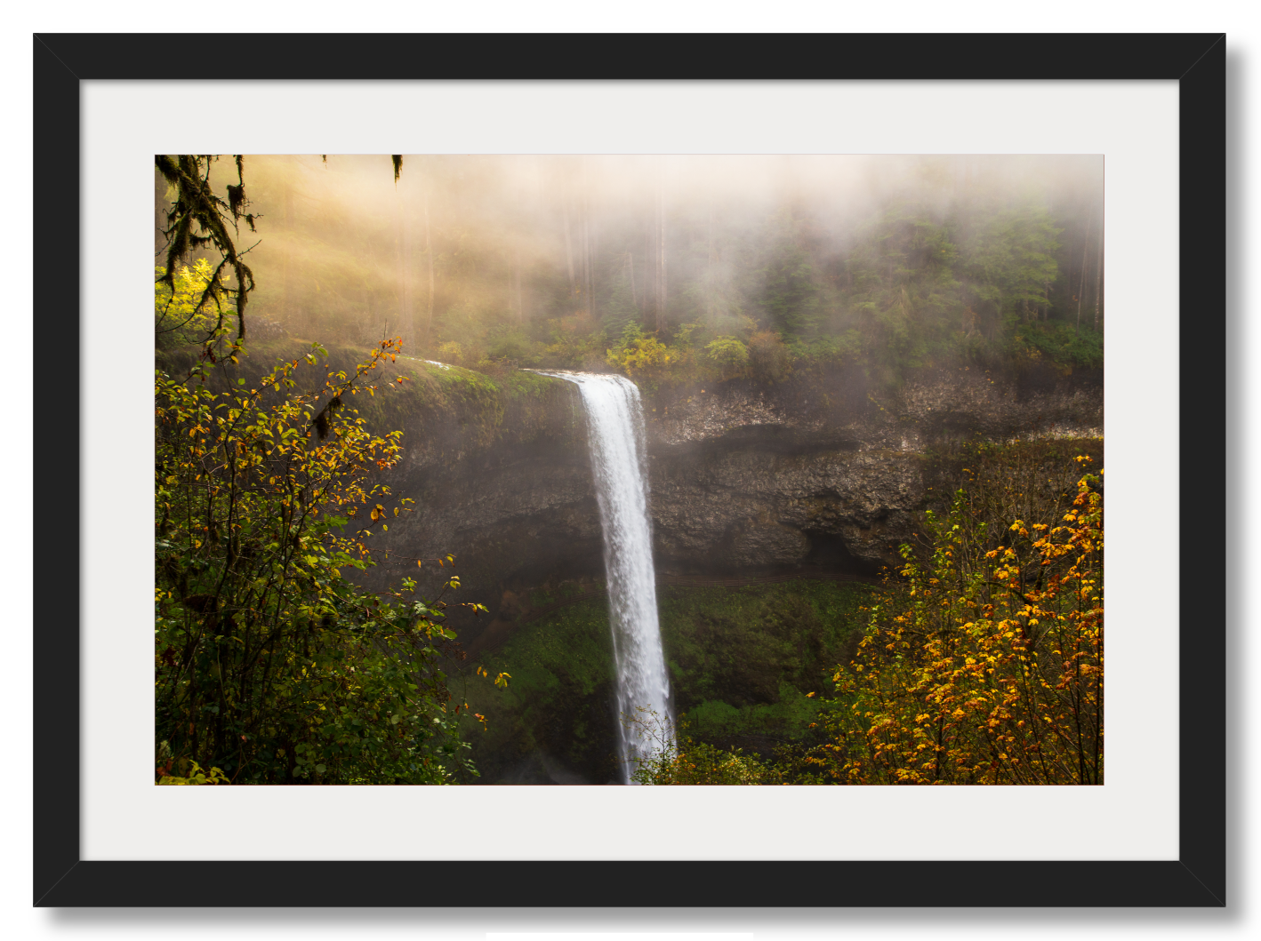 - Cascades Aglow -