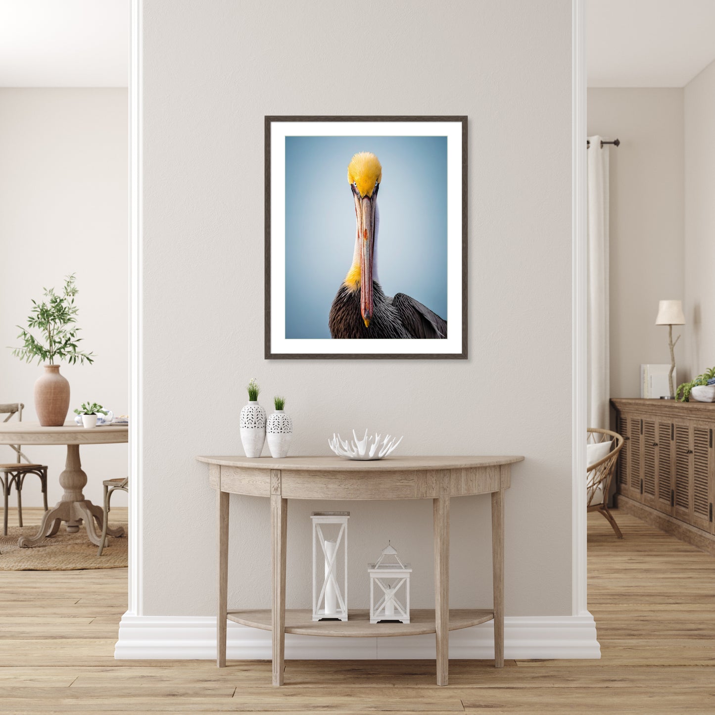 "Intense Pelican"