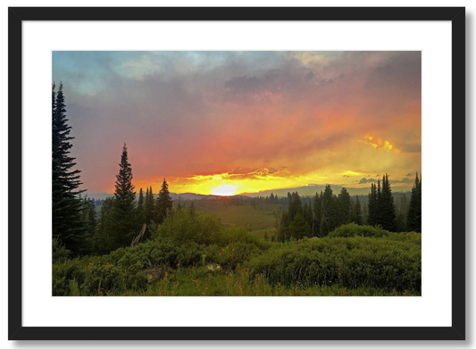 Wind River Sunset
