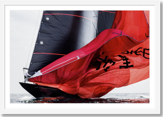 Lowering the Red Sail