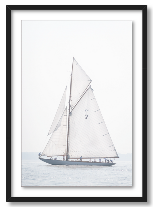 Sailing Under White Skies
